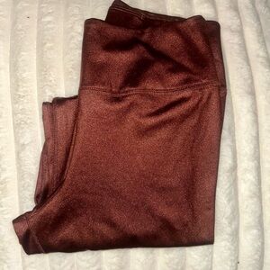 Nike Metallic Brown Dri-FIT Leggings